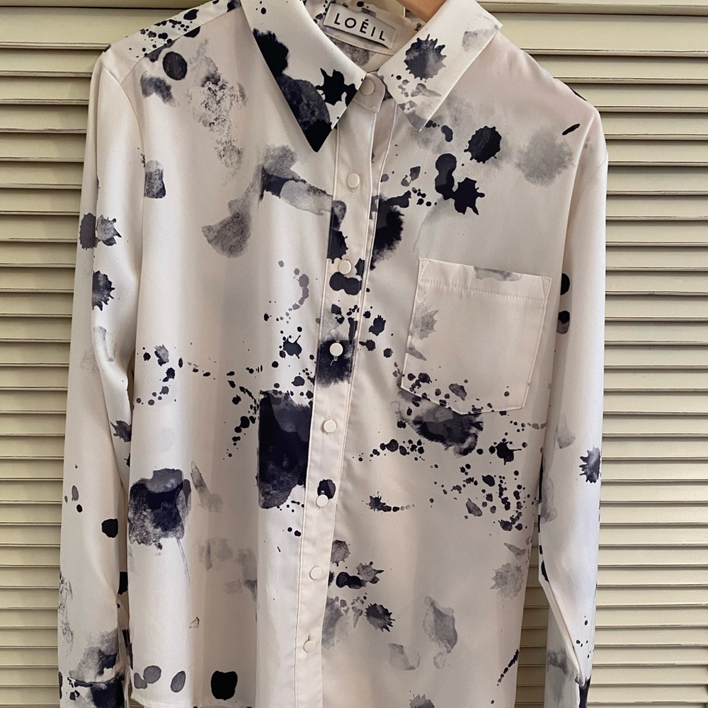 Loéil Boijou Top White